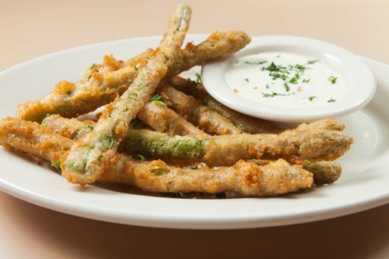 Air-Fried Asparagus Fries